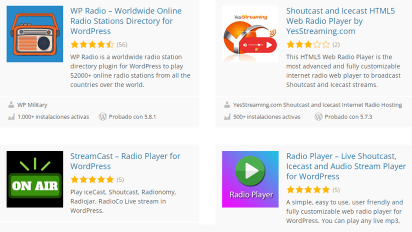 Te mejorarás Ir al circuito Elasticidad Cómo crear una radio online gratis con WordPress